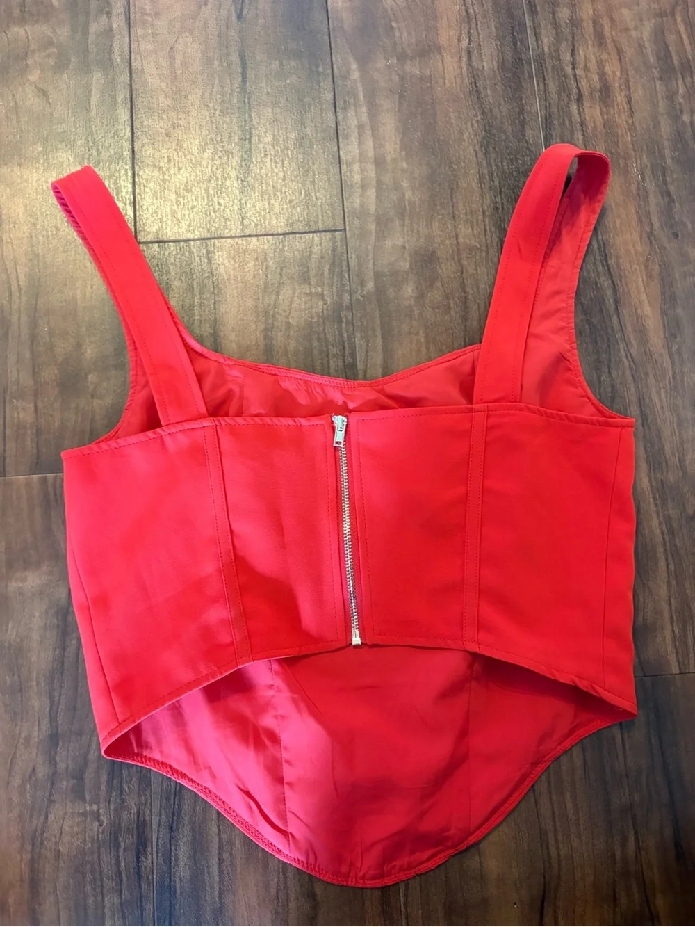 Sincerely Jules Red Corset Top